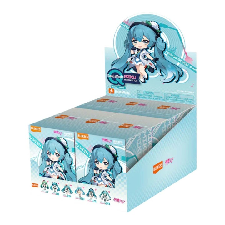 Caja Miku With You Blokees Hatsune Miku DaaLaMode Q Series