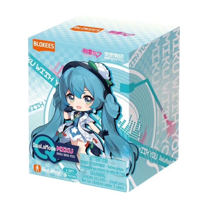 Caja Miku With You Blokees Hatsune Miku DaaLaMode Q Series