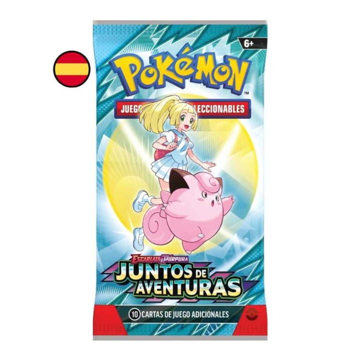 Caja de Sobres Juntos de Aventuras Escarlata y Púrpura Pokémon TCG (Castellano)