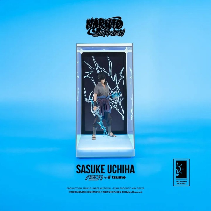 Sasuke Uchiha Naruto Neon