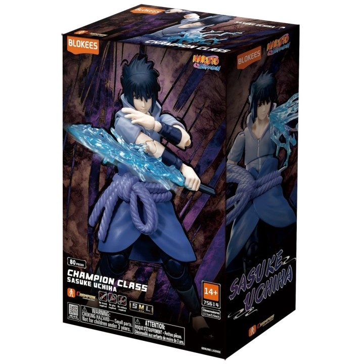Sasuke Uchiha Naruto Champion Class 04  Blokees