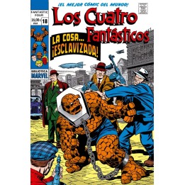 Los 4 Fantásticos 18 Biblioteca Marvel