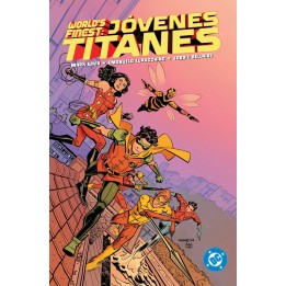 Jóvenes Titanes Worlds Finest Amanecer de DC DC Premiere