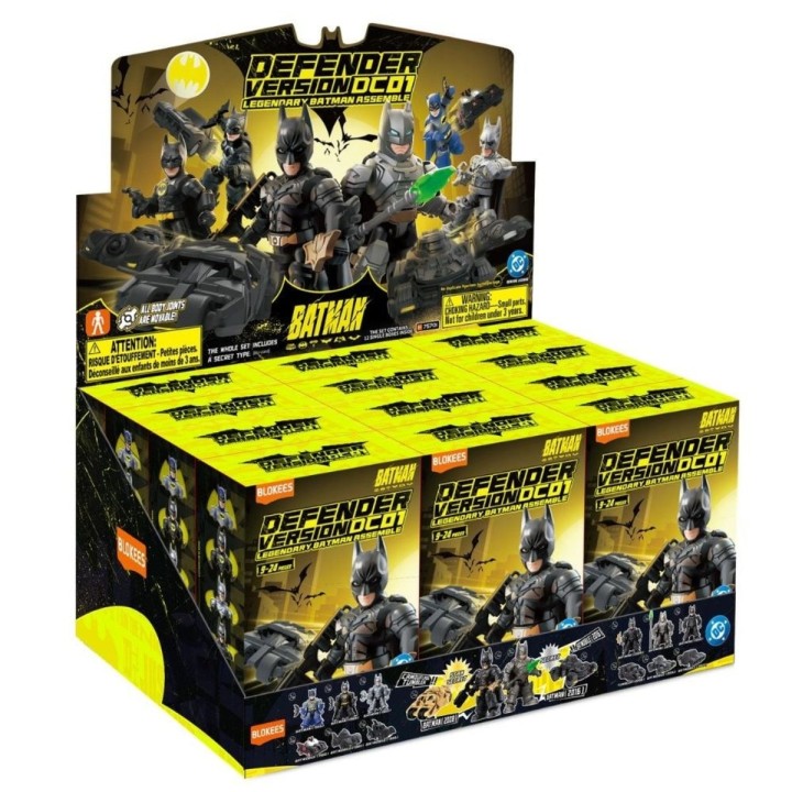 Caja Sellada Defender Version DC 01 Legendary Batman Assemble Blokees