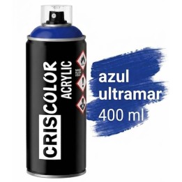 Spray Pintura Acrilica Azul Ultramar CrisColor