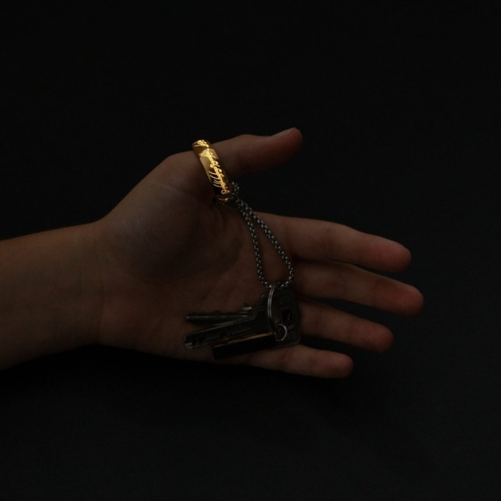 Anillo Único Llavero El Señor de los Anillos