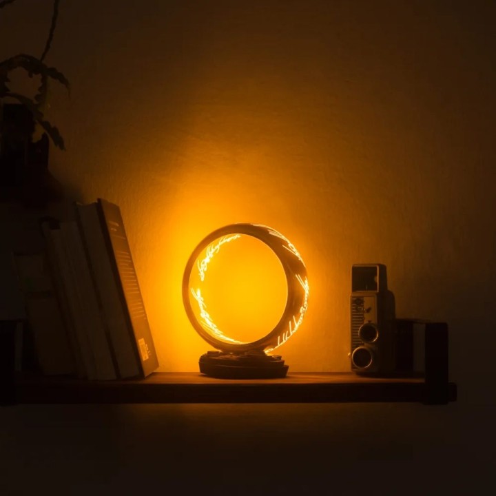 Lampara One Ring The Lord Of the Rings