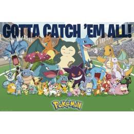Poster All Time Favorites Pokémon 91.5x61