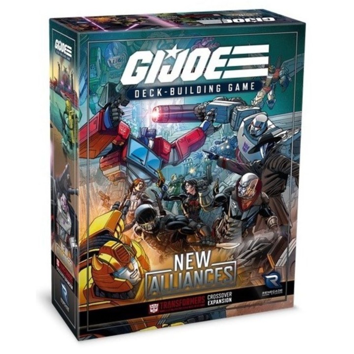 Nuevas Alianzas Expansión Crossover GIJoe El Juego de Construcción de Mazos + Caja Promo (Castellano)