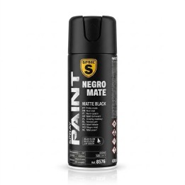 Spray Pintura Acrilica Negro Mate Spsil S