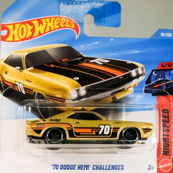 70 Dodge Hemi Challenger Hot Wheels