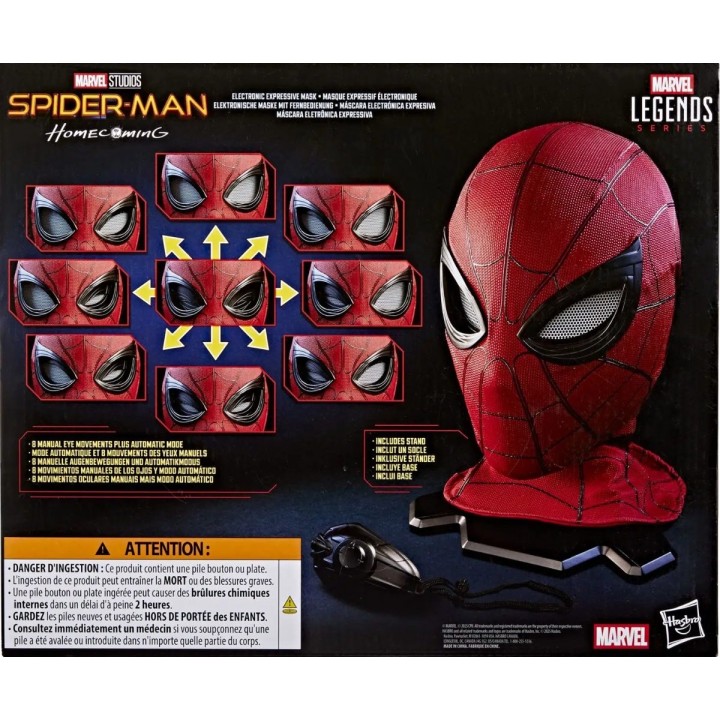 Mascara Electronica Replica Spiderman Homecoming
