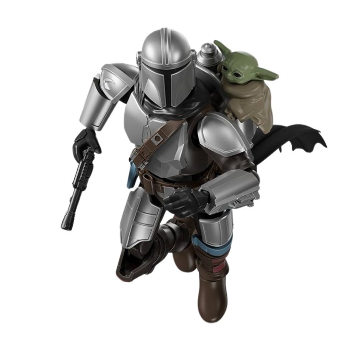 Din Djarin y Grogu Star Wars The Mandalorian and Grogu Champion Class Blokees