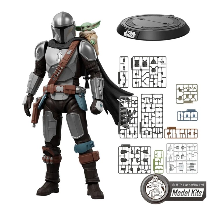 Din Djarin y Grogu Star Wars The Mandalorian and Grogu Champion Class Blokees