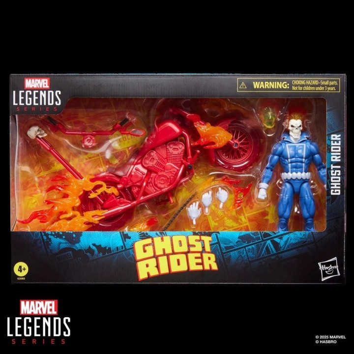 Ghost Rider con Moto Marvel Legends Series