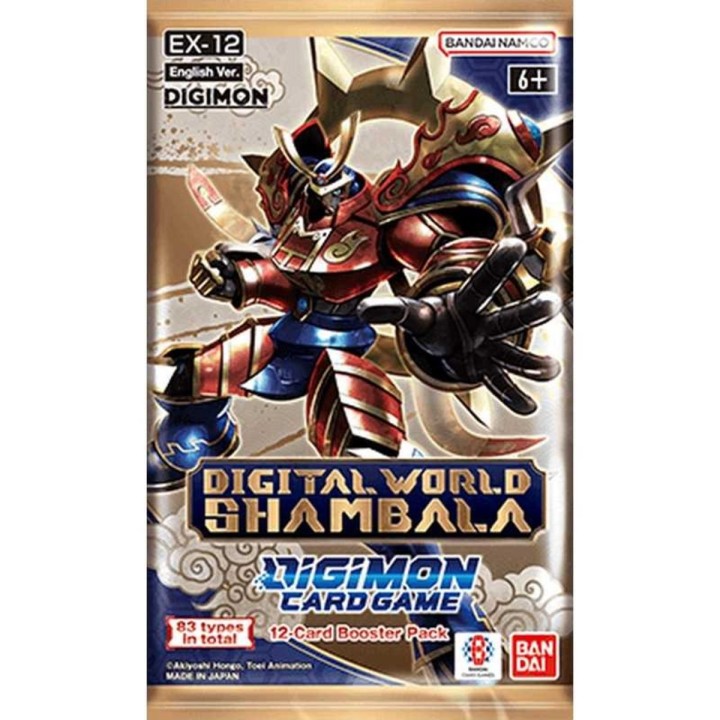 Booster Pack Digital World Shambala Digimon Card Game