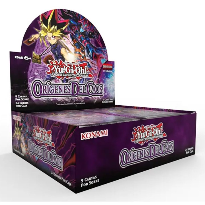 Caja de Sobres Orígenes del Caos Yu Gi Oh! (Castellano)