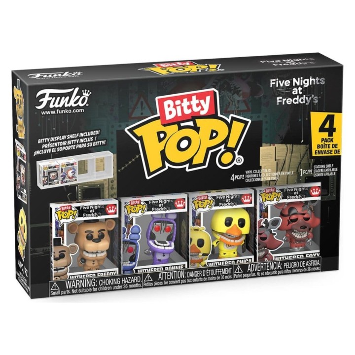 Bitty Pop 4 Pack Five Nights at Freddys