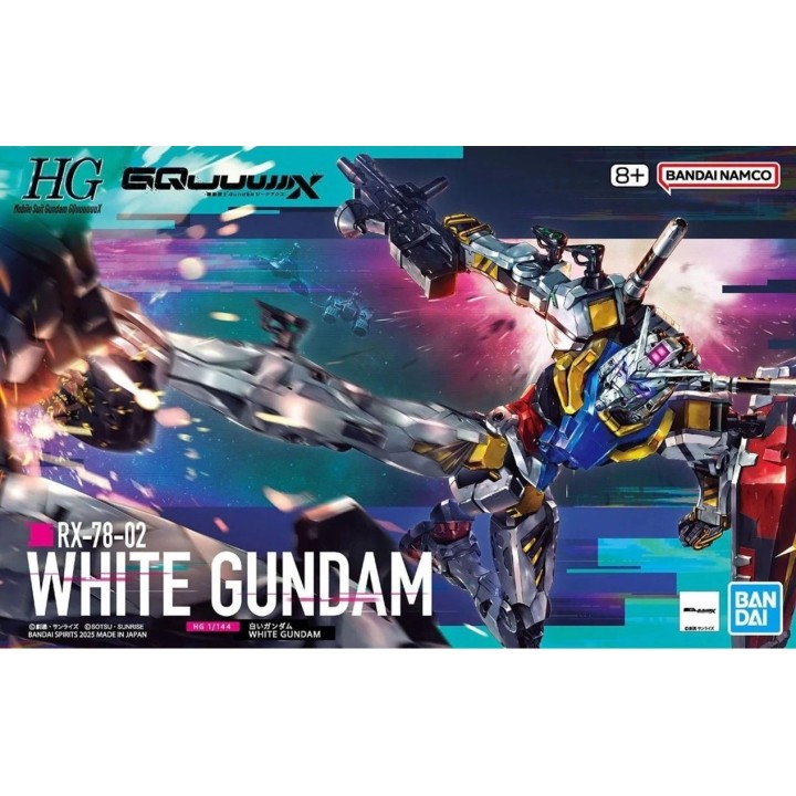 HG GQuuuuuuX White Gundam RX 78 02