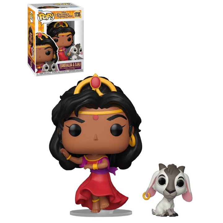Funko Pop Esmeralda & Djali 1734 The Hunchback of Notre Dame