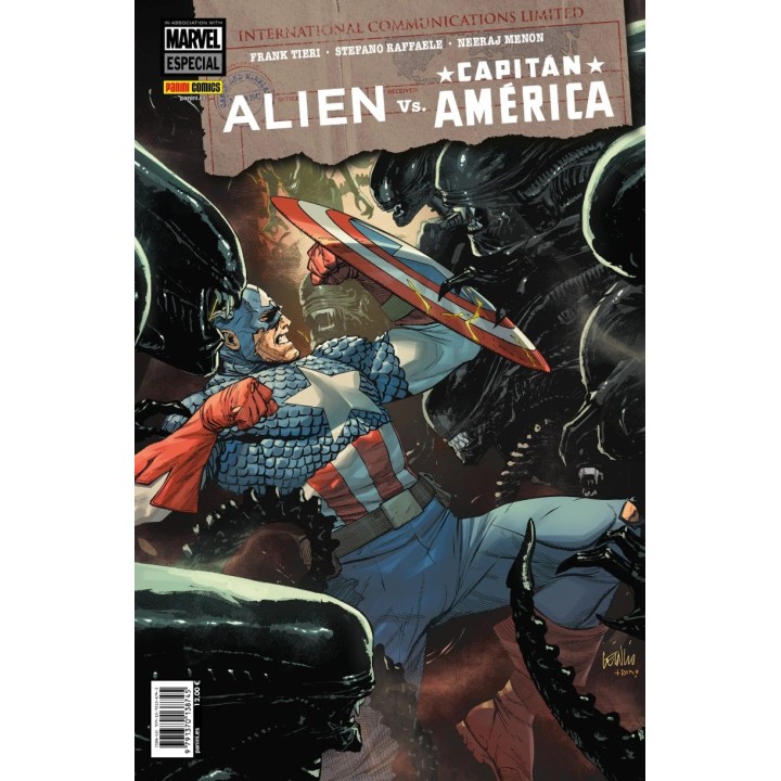 Alien VS Capitan America