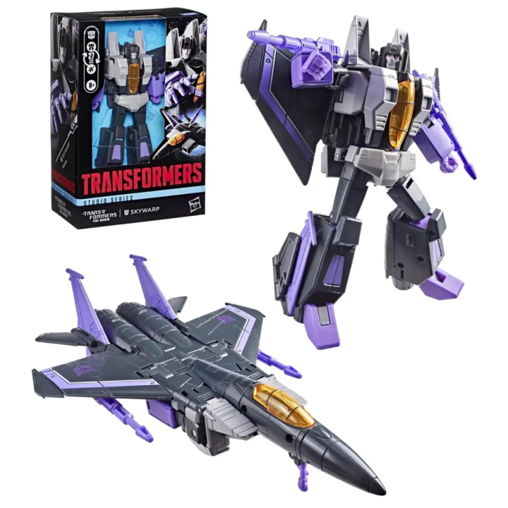 Skywarp Voyager Class Transformers The Movie Transformers Studio Series