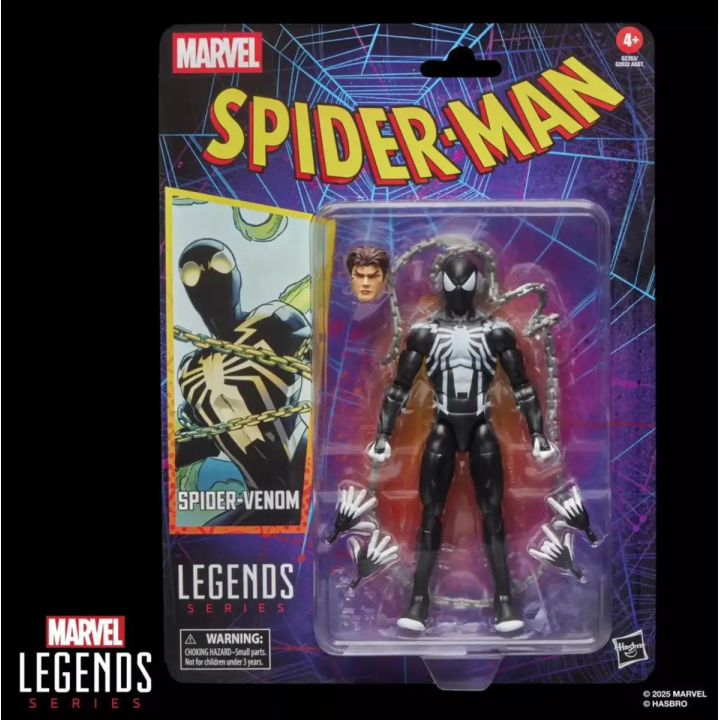 Spider Venom Spider Man Marvel Legends Series