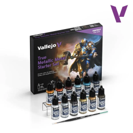 True Metallic Metal Starter Set Vallejo