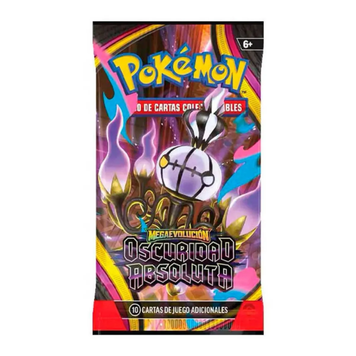 Sobre Oscuridad Absoluta Megaevolución Pokémon TCG (Castellano)