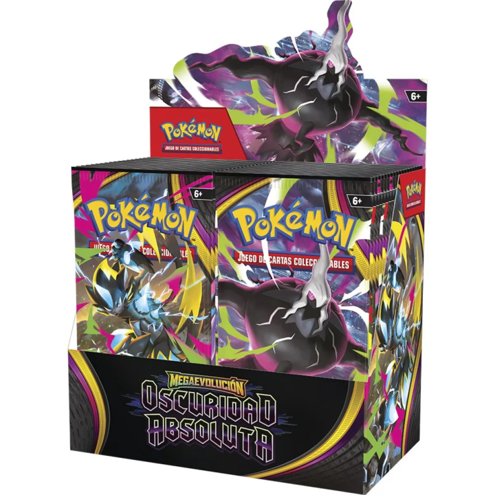 Caja de Sobres Oscuridad Absoluta Megaevolución Pokémon TCG (Castellano)