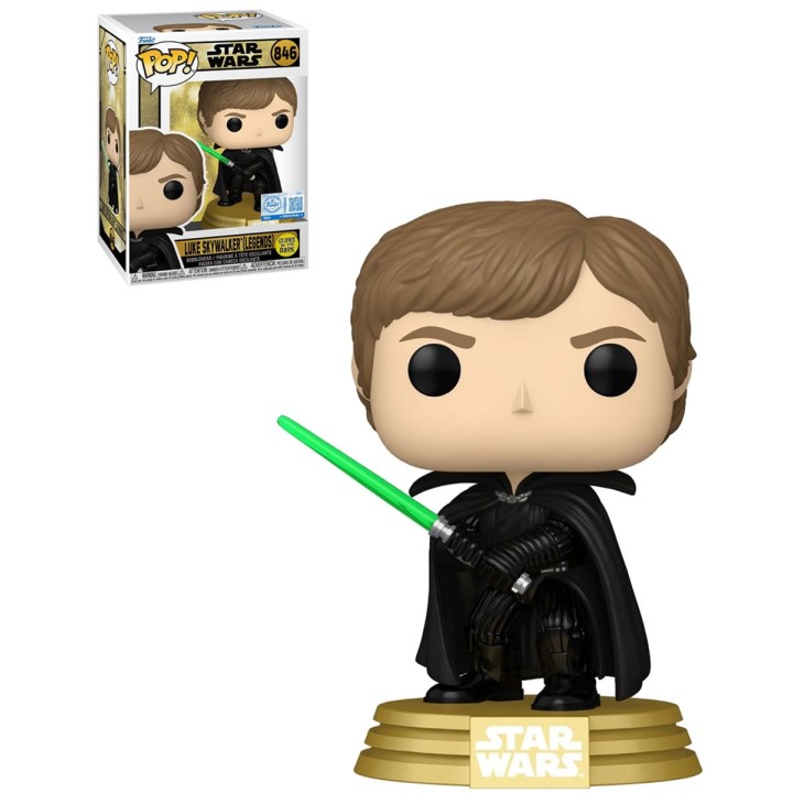 Funko Pop Luke Skywalkers 846 Star Wars Legends (Special Edition) (GITD)