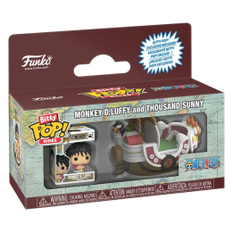 Bitty Pop Monkey D Luffy and Thousand Sunny One Piece