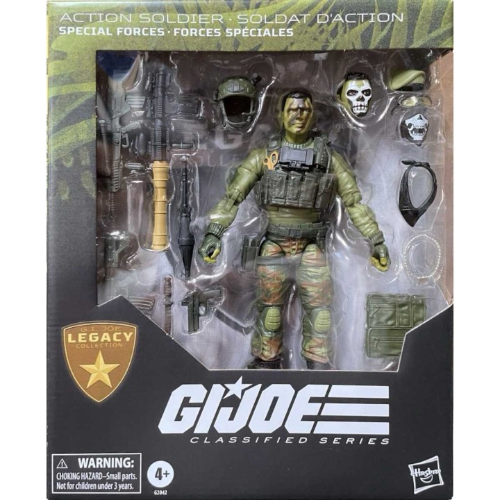 Action Soldier Special Forces G.I. JOE Legacy Collection Classified