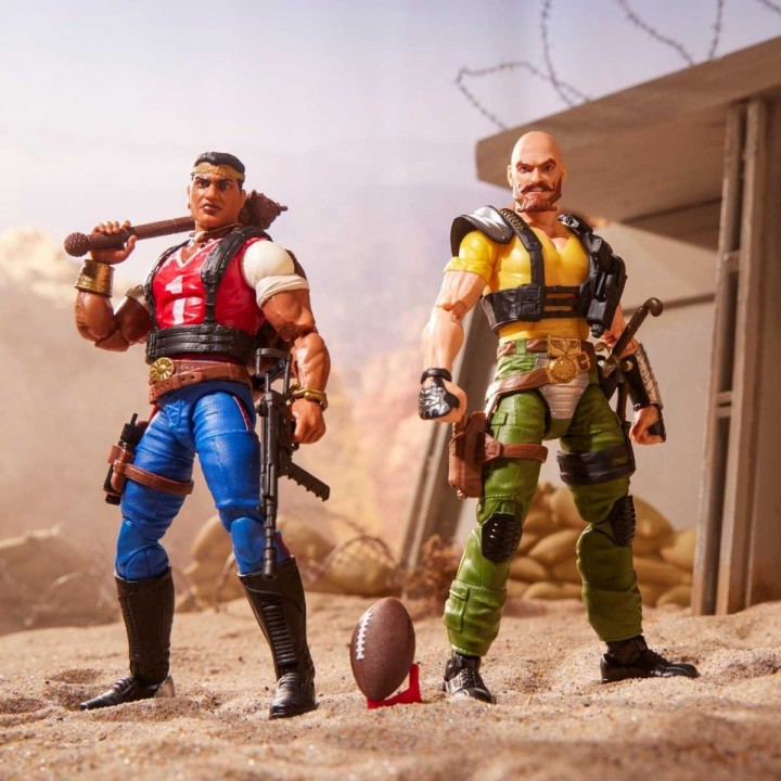 David ( Red Dog ) Taputaou & Varujan ( Taurus ) Ayvazyan G.I. JOE Classified Series
