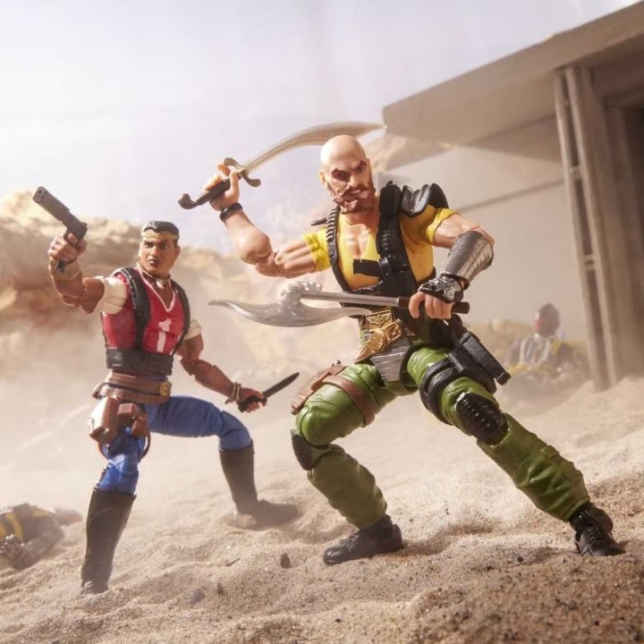 David ( Red Dog ) Taputaou & Varujan ( Taurus ) Ayvazyan G.I. JOE Classified Series