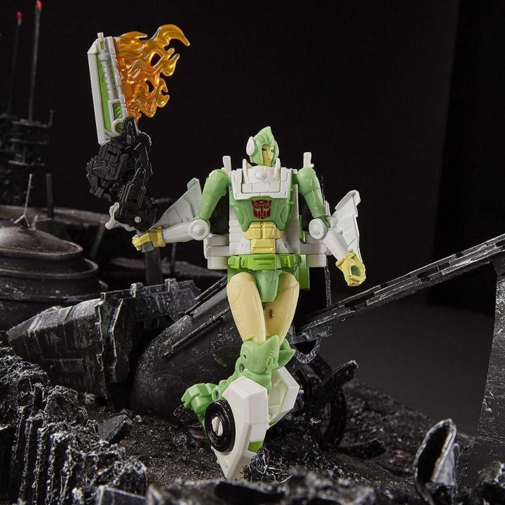 Autobot Greenlight & Dazzlestrike Transformers Siege War for Cibertron Deluxe Class