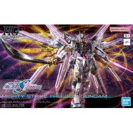 HG Mighty Strike Freedom Gundam ZGMF A 262PD Compas Mobile Suit  1/144