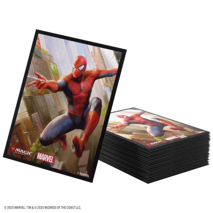 Sleeves Spiderman Magic The Gathering Marvel Spiderman Gamegenic