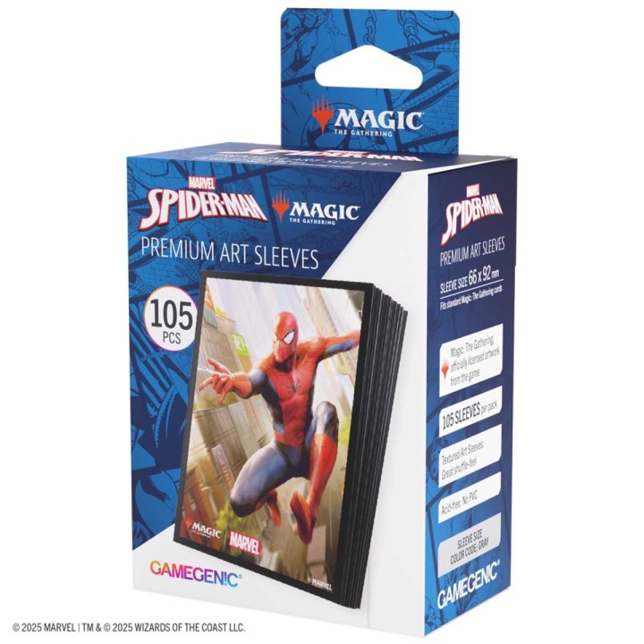 Sleeves Spiderman Magic The Gathering Marvel Spiderman Gamegenic