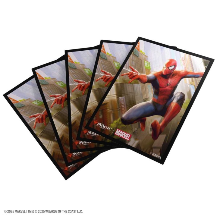 Sleeves Spiderman Magic The Gathering Marvel Spiderman Gamegenic