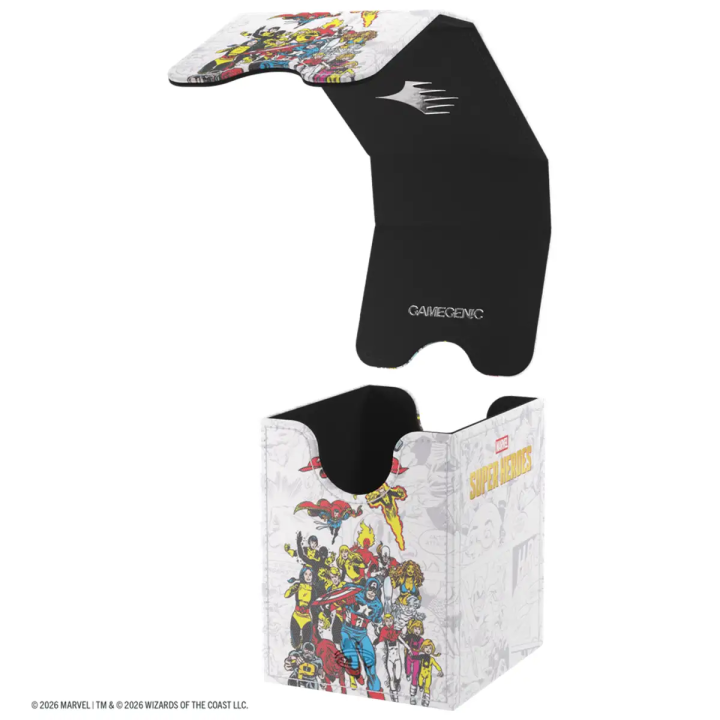 Squire 100+ XL Convertible Marvel Age Marvel Superheroes Magic The Gathering Deckbox