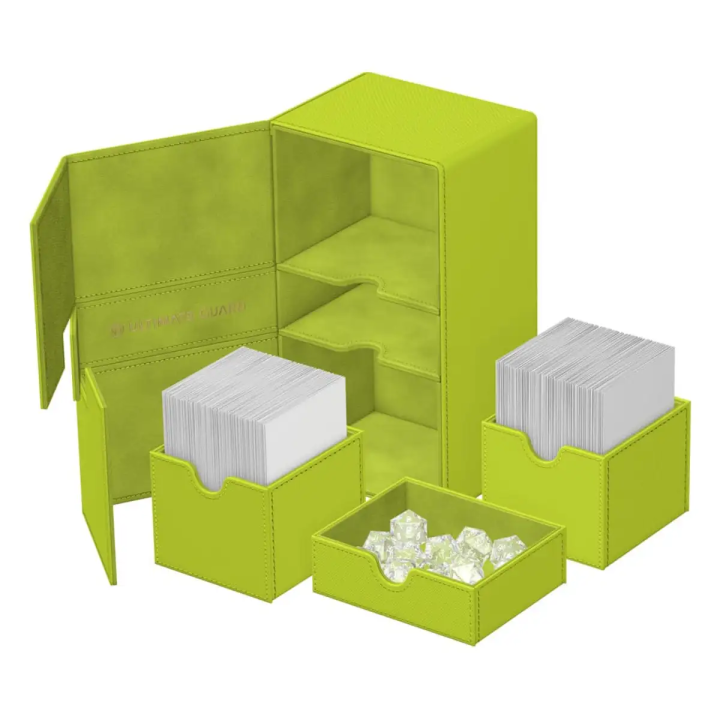 Deck Case Flip'n'Tray 200+ Xenoskin Summer Edition 2025 Lime Ultimate Guard