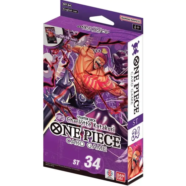Starter Deck Purple Charlotte Katakuri One Piece Card Game ST34