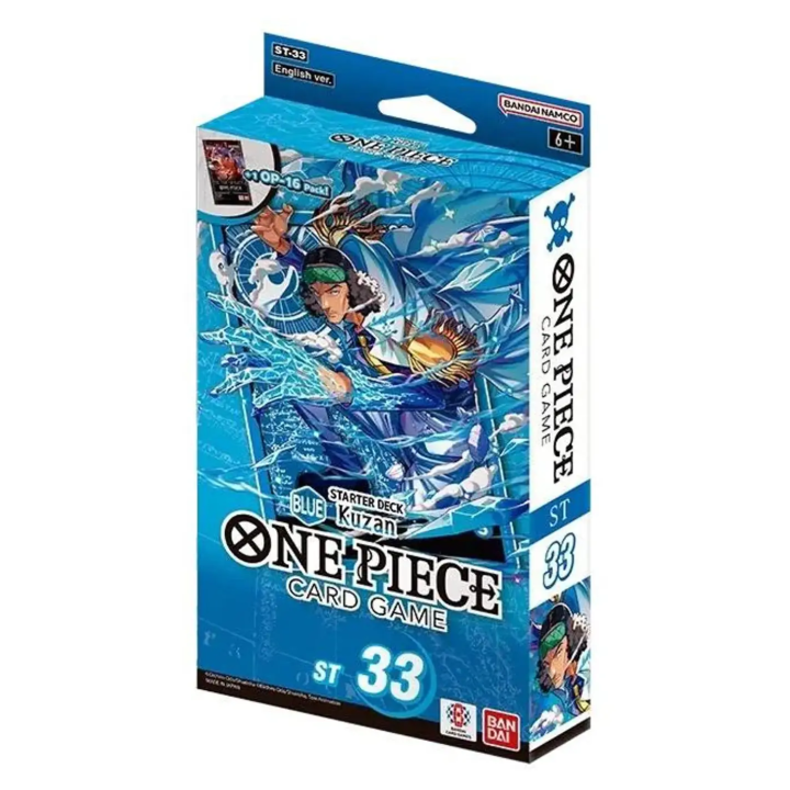 Starter Deck Blue Kuzan One Piece Card Game ST33