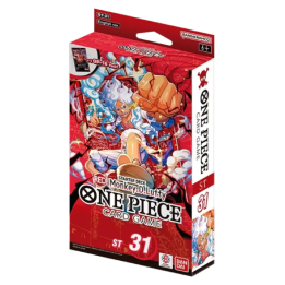 Starter Deck Red Monkey D Luffy One Piece Card Game ST31