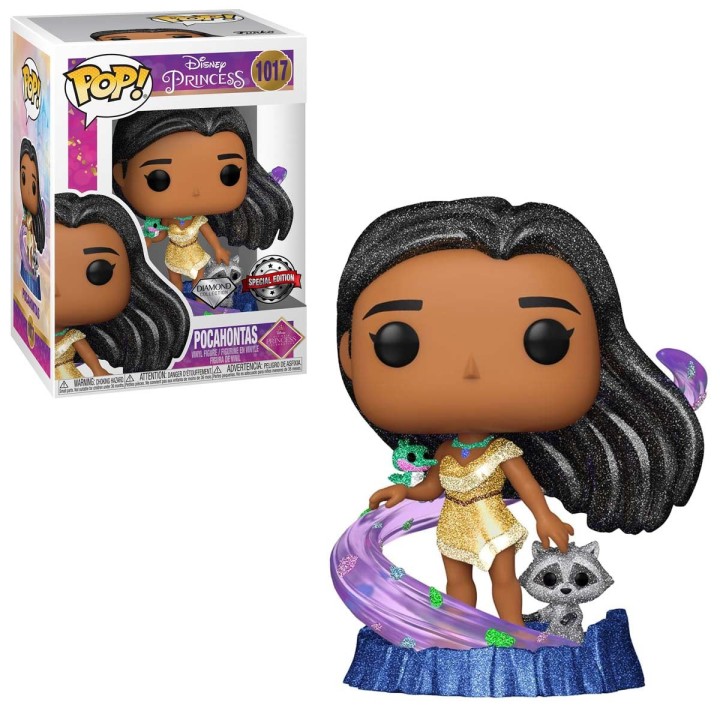 Funko Pop Pocahontas 1017 Disney Princess (Diamond Selection) (Special Edition)
