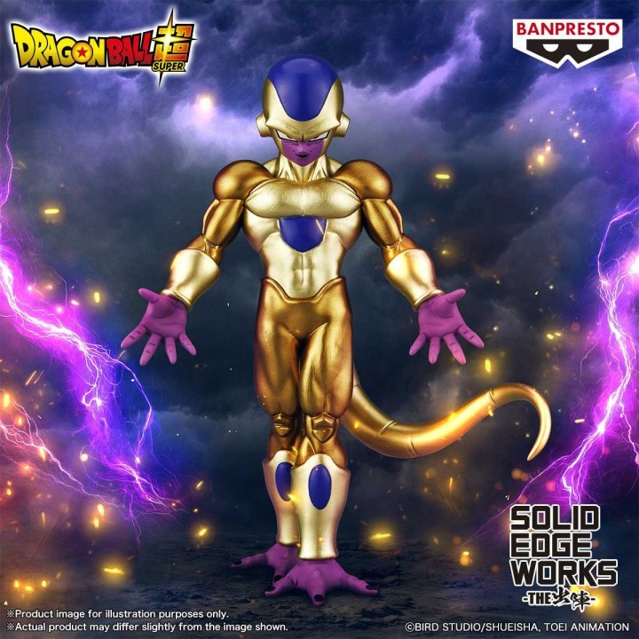 Golden Frieza Dragon Ball Super Solid Edge Works