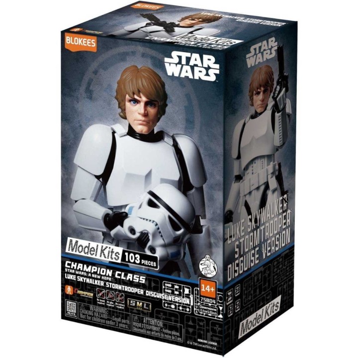 Luke skywalker Stormtrooper Champion Class Star Wars A New Hope Blokees