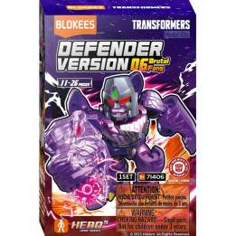 Transformers Brutal Fang Defender Version 06 Blokees