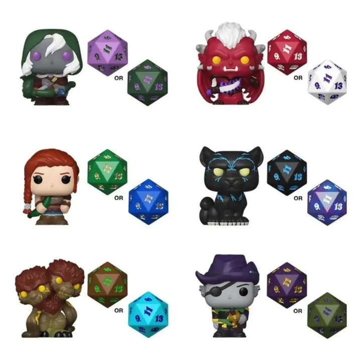 Dungeons & Dragons Bitty POP & Dice Mystery